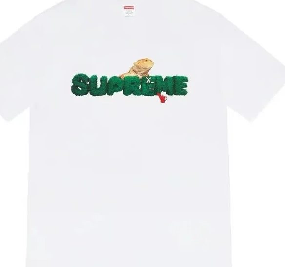 Logo Short White XL 20SS Tee sleeved Environmental Green L T-shirt Plant M Lizard S Black 1016